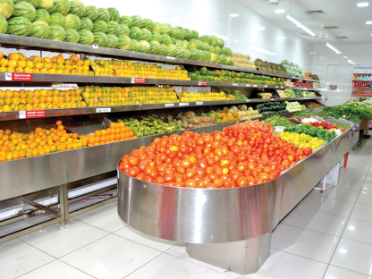 Fruits and Vegetable Racks